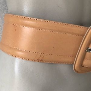 Michael Kors Accessories - MICHAEL KORS ITALY LEATHER CAMEL WIDE BELT SZ M Michael Kors Accessories - MICHAEL KORS ITALY LEATHER CAMEL WIDE BELT SZ M